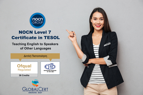 NOCN Level 7 Certificate in TESOL